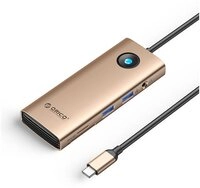 ORICO Orico 8-in-1 USB-C Dockingstation 2x USB-A 3.0, 1x USB-C PD 100W...