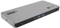 ICY BOX Diamond Dock 7402 12-in-1 DockingStation Netzwerk-Switch