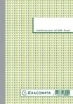 EXACOMPTA Gesch&auml;ftspapier 10x Durchschreibebuch A5 kariert 50 Blatt, doppelte