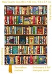 Tagebuch Premium Notizbuch Quartformat: Bodleian Library, B&uuml;cherregal Hobby ...