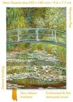 Tagebuch Premium Notizbuch Quartformat: Claude Monet, Die japanische Br&uuml;cke