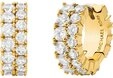 MICHAEL KORS Paar Creolen Michael Kors Damen-Creolen Metall Zirkonia (Paar),...