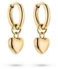 Tamaris Paar Ohrstecker Tiny Steel Heart Edelstahl