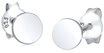 Elli Paar Ohrstecker Rund Basic Geo Schmuck Geschenk 925 Silber, Geo
