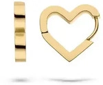 Copenhagen Studios Paar Creolen Schmuck Geschenk Edelstahl Creolen Herz Infinity