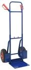 vidaXL Rollwagen Erweiterbarer Handwagen Blau und Rot 49,5 x 53 x 114 cm Stahl,...