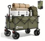 Sekey Bollerwagen Faltbar Handwagen Faltbollerwagen mit extra breiten
