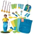 alldoro Spielesammlung XXL Partyspiele Set f&uuml;r Kinder, Spielesammlung f&uuml;r