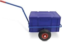 BRB-Lagertechnik Transportwagen Handwagen mit herausnehmbarem Kunststoffkasten