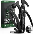 LuxusKollektion Multitool Multitool 14 in 1 Camping Zubeh&ouml;r Geschenke M&auml;nner