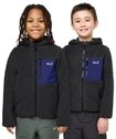 Jack Wolfskin Fleecejacke ICE CURL HOOD JACKET K f&uuml;r Kinder, mit Kapuze,