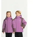 Jack Wolfskin Skijacke SNOWFLASH JKT K f&uuml;r Kinder, wasserdicht, gef&uuml;ttert, mit