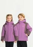 Skijacke JACK WOLFSKIN "SNOWFLASH JKT K", Kinder, Gr. 104, lila (vividorchid),