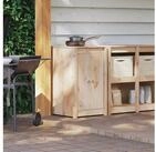 vidaXL Gartenlounge-Set vidaXL Au&szlig;enk&uuml;chenschrank MEPPEL Nat&uuml;rlicher Douglas...
