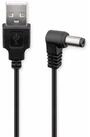 Goobay GOOBAY USB-Stromversorgungskabel 55154, zu DC-Ger&auml;ten, 5,5x2,5 mm, 0,5