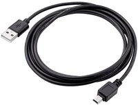 Akyga Akyga USB-Kabel USB-A Stecker, USB-Mini-B Stecker 1.80 m Schwarz AK...