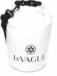 Packsack LA VAGUE "Wasserfester Packsack 40L ISAR", Damen, Gr. 40, wei&szlig;,