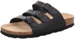Pantolette ROHDE "Alba", Damen, Gr. 35, schwarz, Leder, Basic, Schuhe Pantolette,