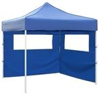 vidaXL Partyzelt Party-Zelt 291 x 291 x 315 cm Blau Oxford-Stoff