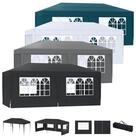 LuxusKollektion Faltpavillon Faltpavillon 3x6m Anthrazit H&ouml;henverstellbar
