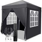 LuxusKollektion Faltpavillon Pop-up Pavillon 2x2m Grau