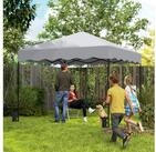 Outsunny Faltpavillon Pavillon ca.3x3m, wasserabweisend Stabil Faltbar...