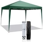 LuxusKollektion Faltpavillon Faltpavillon 3x3m Gr&uuml;n UV50+ Wasserdicht Stabil