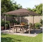 COSTWAY Faltpavillon, h&ouml;henverstellbarer Pop-up Pavillon mit 4 Windseile