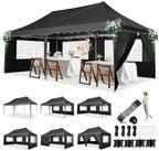 LuxusKollektion Faltpavillon Faltpavillon 3x6m wasserdicht mit 6 Seitenw&auml;nden