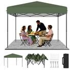 LuxusKollektion Faltpavillon Pavillon 3x3m Gr&uuml;n One-Touch Lift...
