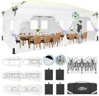 LuxusKollektion Faltpavillon Faltpavillon 3x6m wasserdicht Winterfest weiss