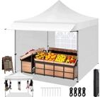 LuxusKollektion Faltpavillon Faltpavillon 3x3m Wasserdicht Winterfest Weiss