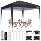 LuxusKollektion Faltpavillon Faltpavillon 3x3m Wasserdicht mit Seitenteilen...