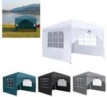 LuxusKollektion Faltpavillon Faltpavillon 3x3 Dunkelgr&uuml;n UV-Schutz