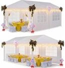 LuxusKollektion Faltpavillon Faltpavillon 3x6 mit Seitenw&auml;nden Blau