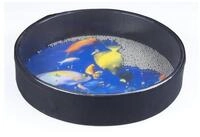 FAME Trommel,14" Ocean Drum Vielseitige Ritual Percussion Holz mit...