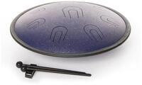 FAME Steel Tongue Drum,14" Copper Tongue Drum in D Minor Purple 9-Tone Steel...