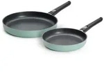 WOLL Pfannen-Set MADE IN GERMANY - Ecolour, 1,5 l + 1,95 l, Aluminiumguss (Set,