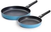 WOLL Pfannen-Set MADE IN GERMANY - Ecolour, 1,5 l + 1,95 l, Aluminiumguss (Set,
