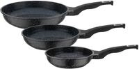 GSW Pfannen-Set Titanium Granit Advanced, Aluminiumguss (Set, 3-tlg),...
