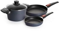 WOLL Pfannen-Set MADE IN GERMANY - Diamond Lite, Aluminiumguss (Set, 4-tlg.,