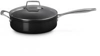 LE CREUSET Servierpfanne Keramik-Antihaft Saut&eacute;pfanne mit Glasdeckel rund 26cm