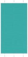 vidaXL Plissee, Plissee Petrolgr&uuml;n 110x200 cm Stoffbreite 109,4 cm Polyester