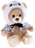 Heunec&reg; Kuscheltier Teddyb&auml;r Hausgeist 15 cm sitzend braun/wei&szlig; Pl&uuml;schgeist