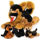 LuxusKollektion Kuscheltier Pl&uuml;schtier Sch&auml;ferhund Welpen Bauch 50cm Geschenk
