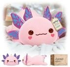 LuxusKollektion Kuscheltier Pl&uuml;schtier Axolotl Pl&uuml;schkissen Kuscheltier Lila...