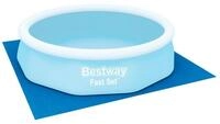 Bestway Bodenschutzplane 335 x 335 cm (Packung, 1-St., f&uuml;r Aufstellpools bis...