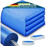 tillvex Pool-Abdeckplane tillvex Solar-Poolfolie 400&mu; (Packung) blau 366 cm x...
