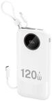 Dudao K13-White Powerbank 10000 mAh (5, 9, 12 V), Kompakte Powerbank mit...