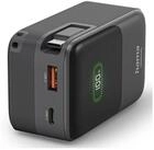 Hama Powerbank 10000mAh mit USB-C-Kabel, Power Delivery, Quick Charge 3.0...